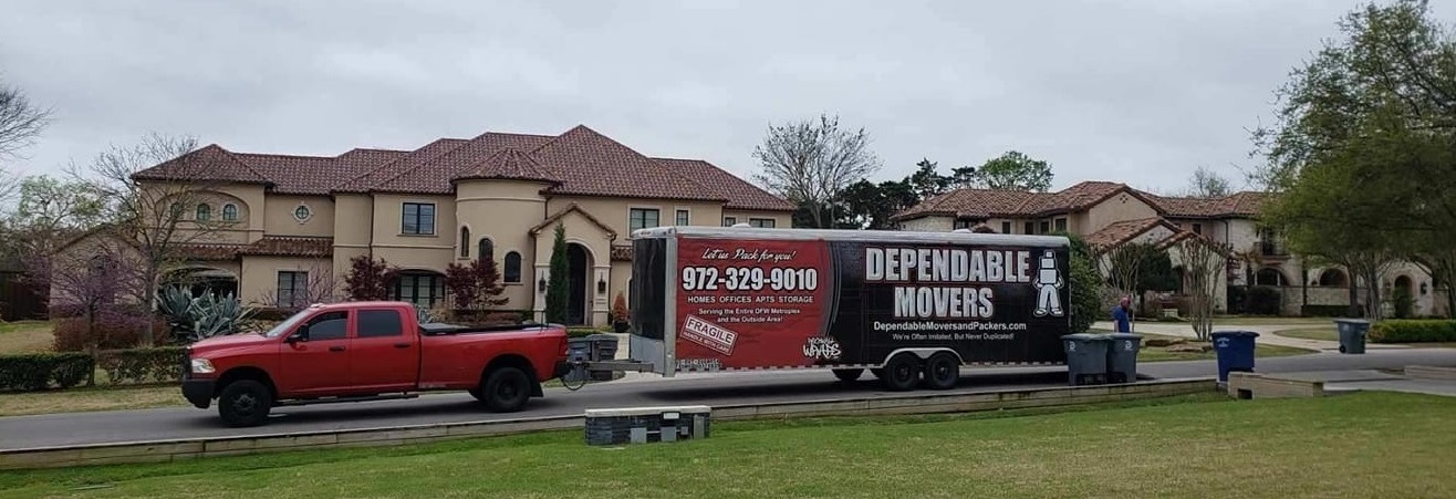 Dependable Mover in McKinney TX - Home Office Apartment Movers Residential Commercial Movers in Dallas Fort Worth Metroplex
