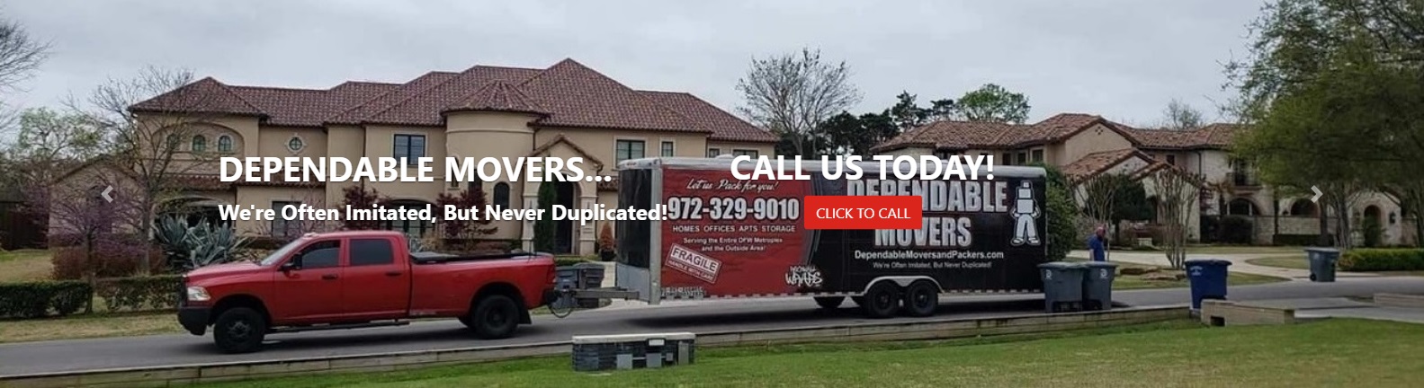 Dependable Movers Flower Mound Mover Flower Mound Moving Company - Home Office Apartment Movers Residential Commercial Movers in Flower Mound Texas